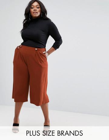 Elvi Plus Culottes - Orange