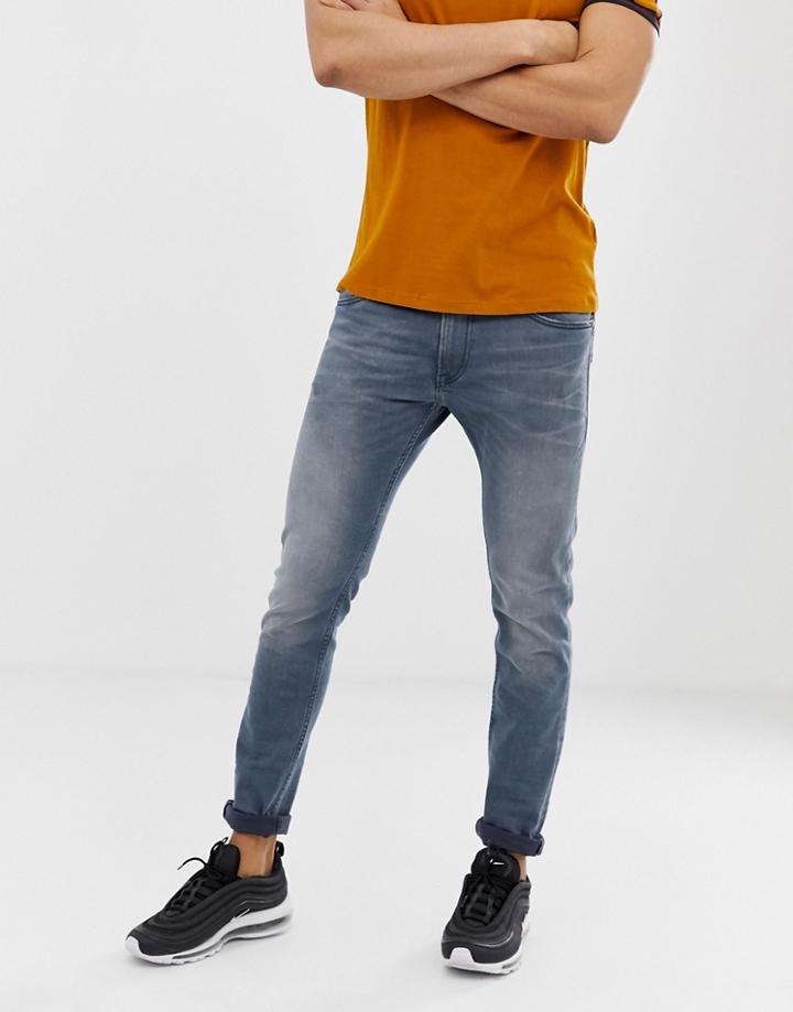 Replay Andov Skinny Jeans - Gray
