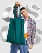 Asos Design 3 Pack Tote Bags In Varsity Colors-multi