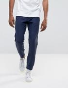 Esprit Smart Jogger In Structured Jersey - Navy