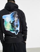 Criminal Damage Illusion Hoodie In Black