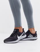 Nike Running Pegasus 36 Trail Sneakers In Black