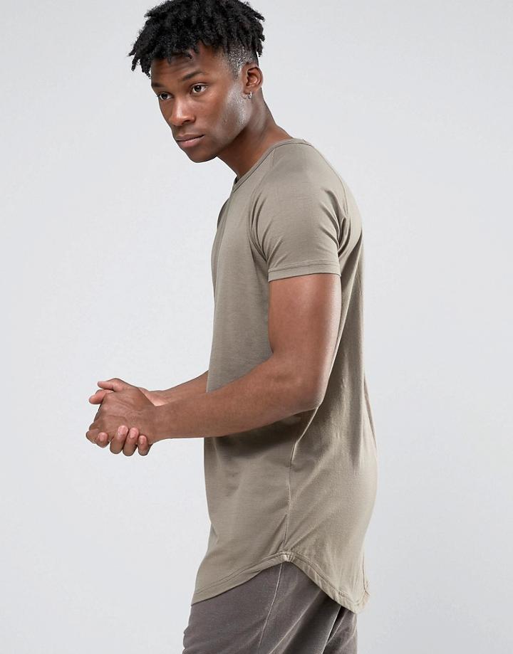 Other Uk Longline T-shirt - Gray