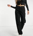 Missguided Riot Recycled Mom Jean In Black