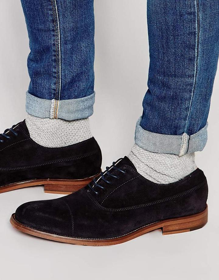 Aldo Dalede Suede Shoes - Navy