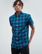 Another Influence Check Shirt - Blue