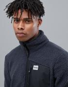 Protest Jumping Full Zip Fleece In Gray - Gray