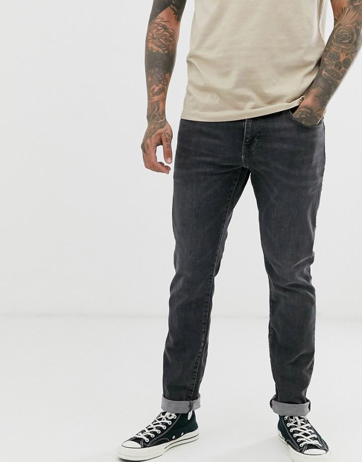 Esprit Slim Fit Jean In Dark Gray Wash - Gray
