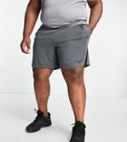 Nike Training Plus Dry Shorts In Gray-grey