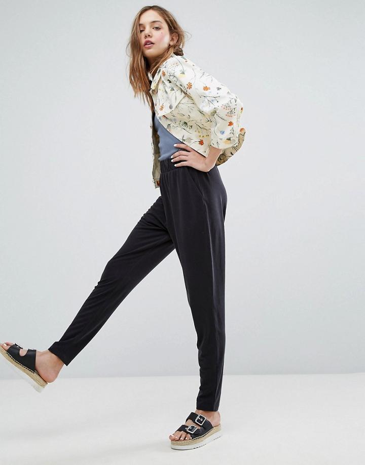 Monki Harem Style Pants - Black