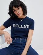 Rolla's Classic Logo T Shirt - Black