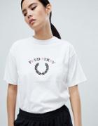 Fred Perry Laurel Wreath Logo T-shirt - White