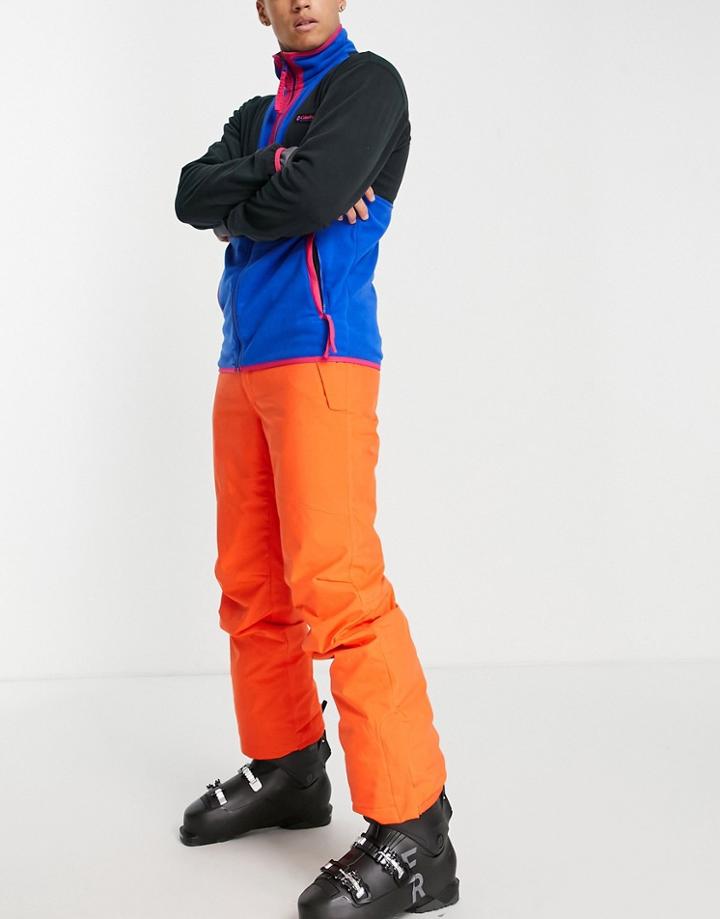 Columbia Shafer Canyon Ski Pants In Red