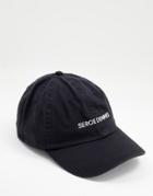 Serge Denimes Logo Cap In Black