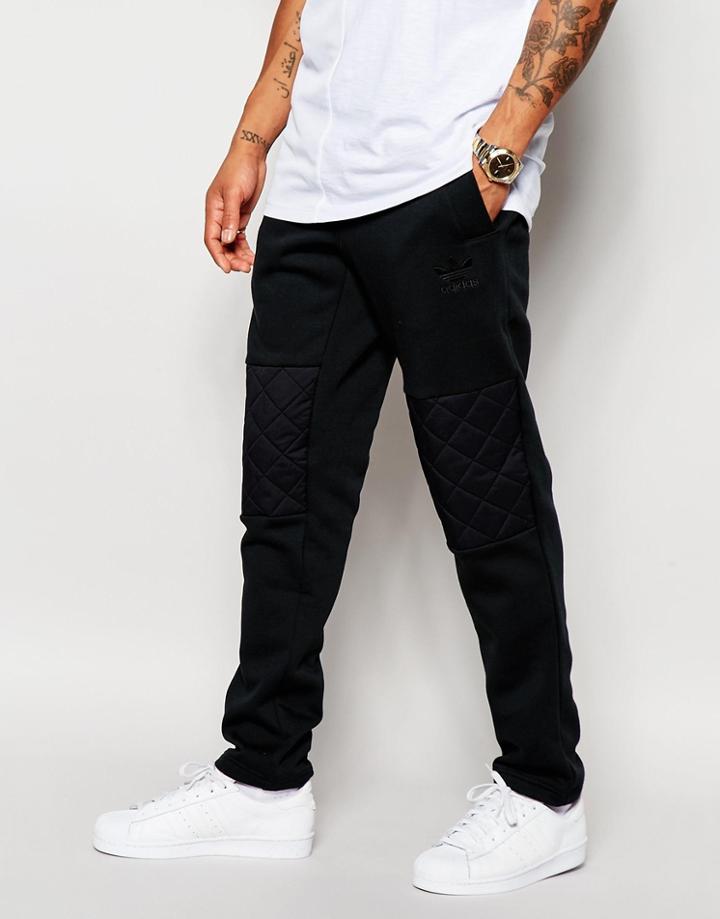 Adidas Originals Quilted Joggers Aj7883 - Black