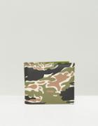 Abuze London Wallet With Camo Print - Brown