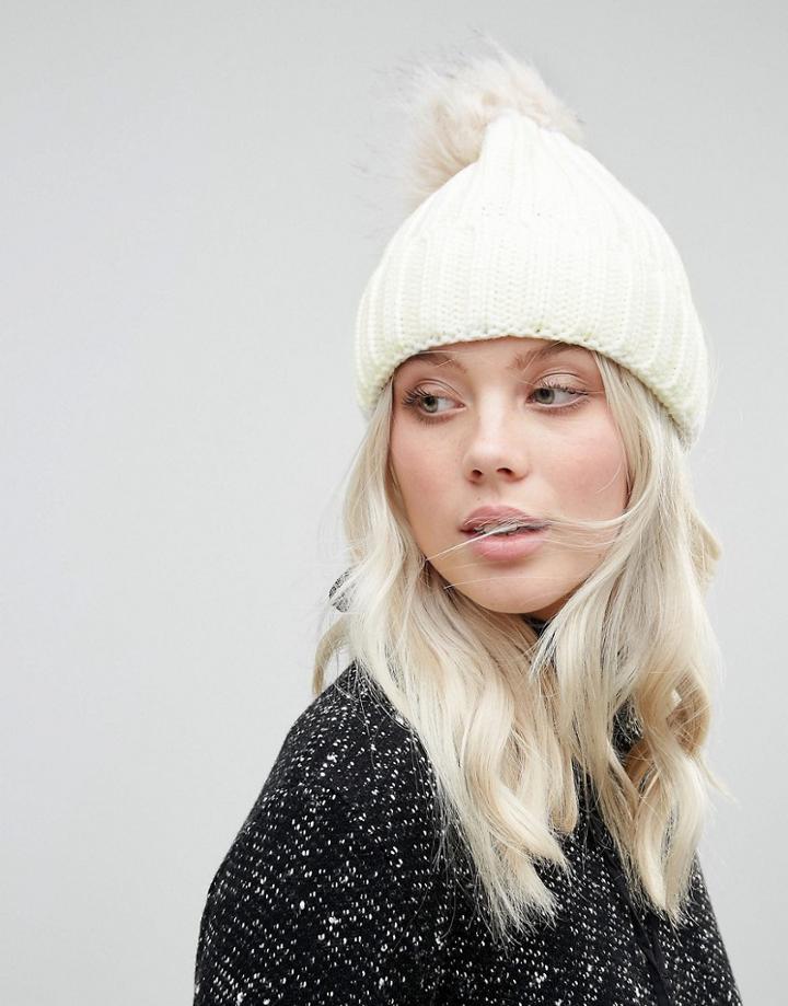 Aldo Alperstein Pom Beanie - Pink