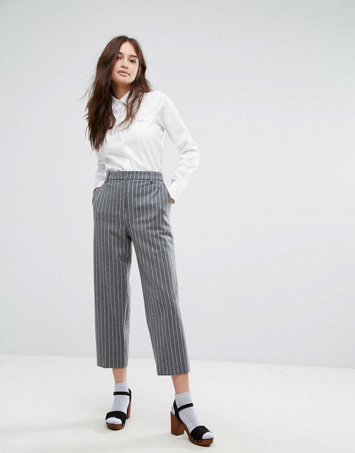 Paul & Joe Sister Pinstripe Pant - Gray