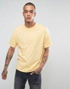 Asos Oversized T-shirt In Yellow - Yellow
