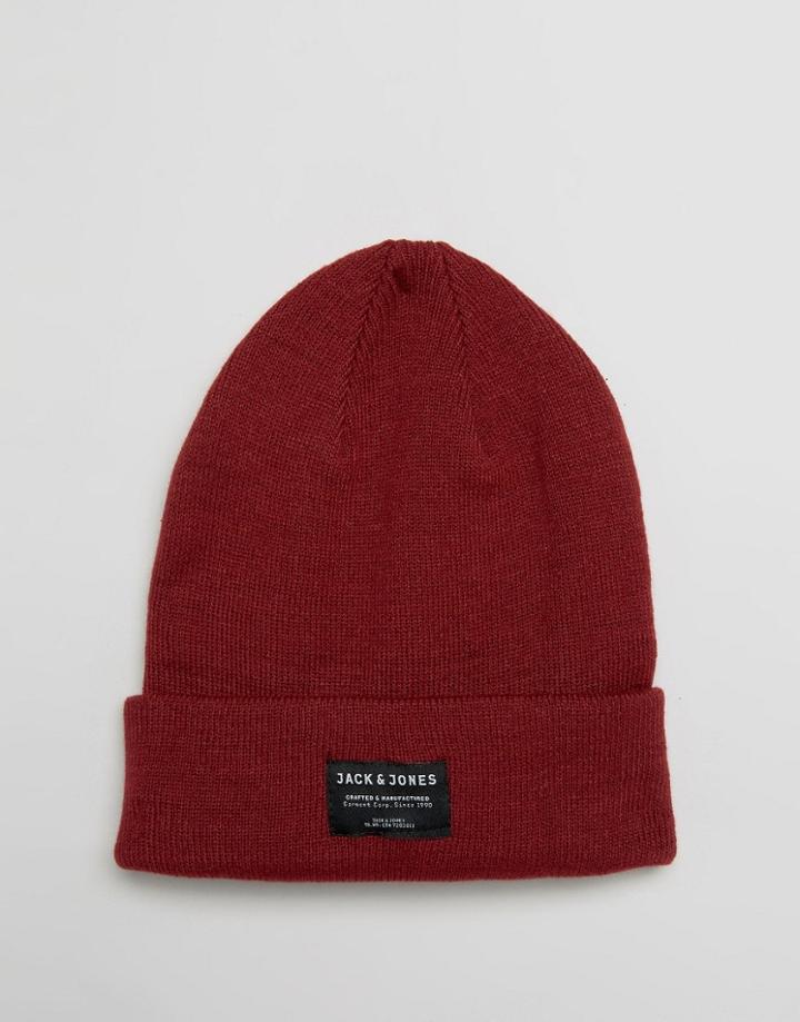 Jack & Jones Beanie Dna - Red