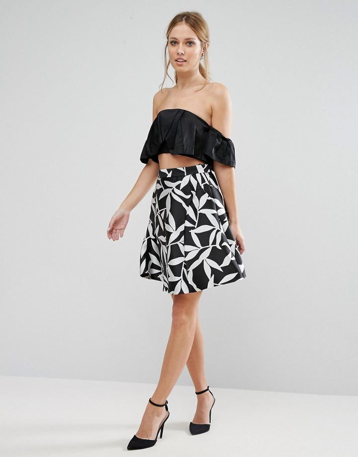 Coast Wren Mono Skirt - Black