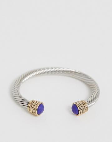Uncommon Souls Bangle Bracelet In Silver - Silver