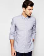 Junk De Luxe Fil-a-fil Shirt - Black