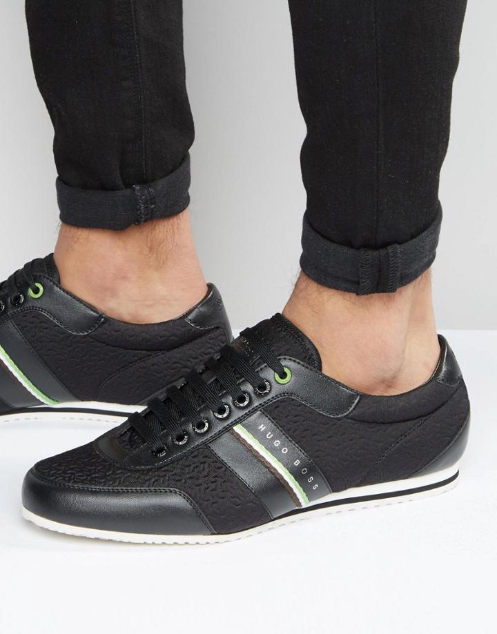 Boss Green Vantage Tape Sneakers - Black