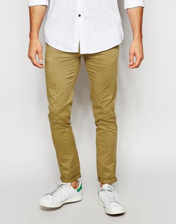 Asos Skinny Chinos - Tan