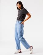 Dr Denim Bella Oversized Mom Jeans In Light Wash-blues