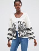 Mango Jacket - White