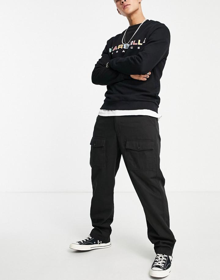 Levi's Xx Utility Pants In Black With Pockets