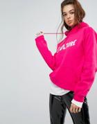 Migos Oversized Hoodie With Logo - Pink