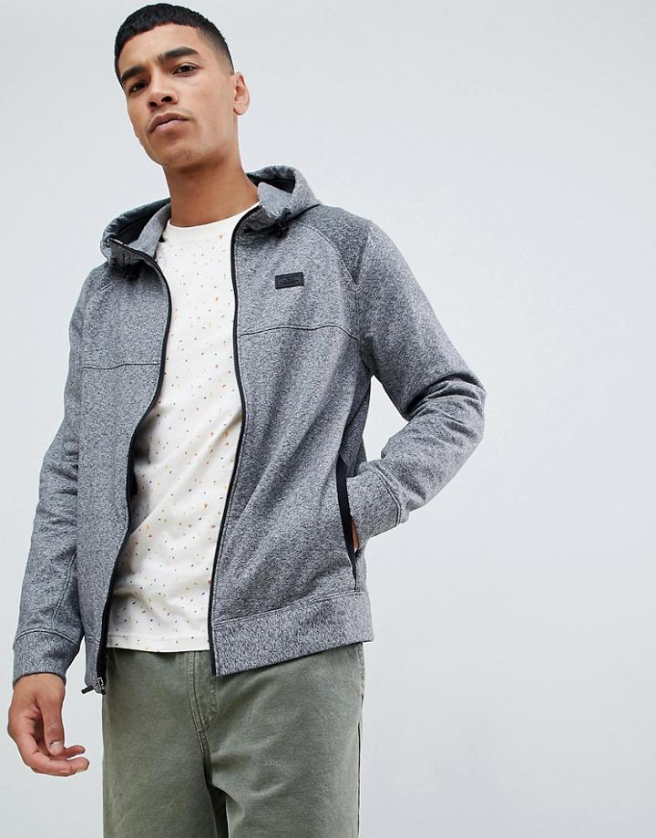 Abercrombie & Fitch Performance Sports Hoodie In Gray Marl - Gray