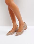 Asos Simply Block Mid Heels - Multi