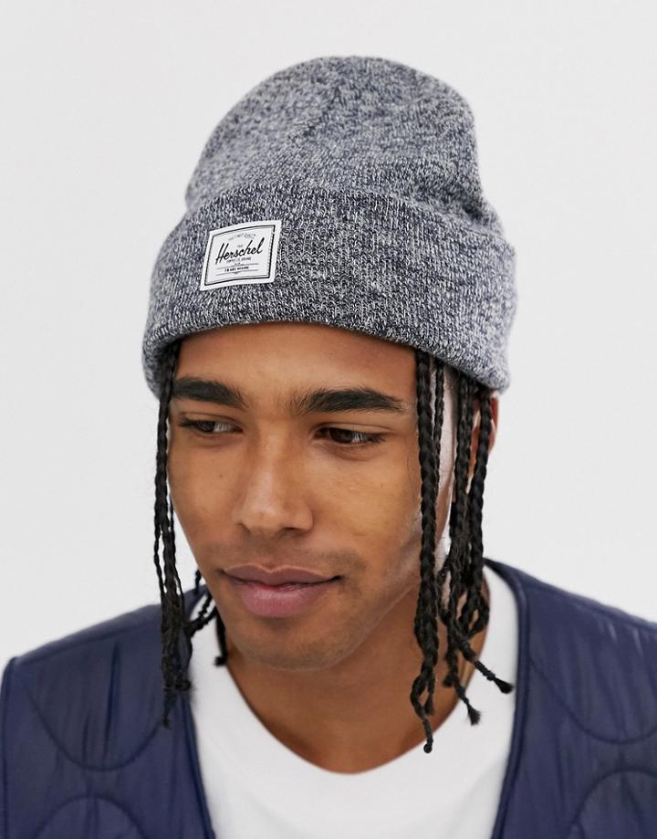 Herschel Supply Co Elmer Beanie In Gray Marl