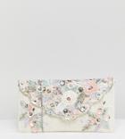 Accessorize Florence Lace Embellished Envelope Clutch - Multi