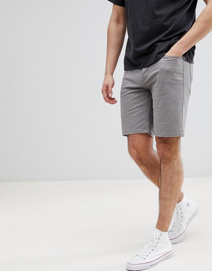 Jack & Jones 5 Pocket Shorts - Gray