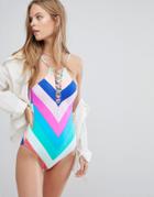 Hobie Stripe Swimsuit - Multi