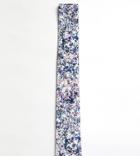 Moss London Tie With Splatter Design - Gray