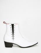 Jeffery West Chelsea Boots - White