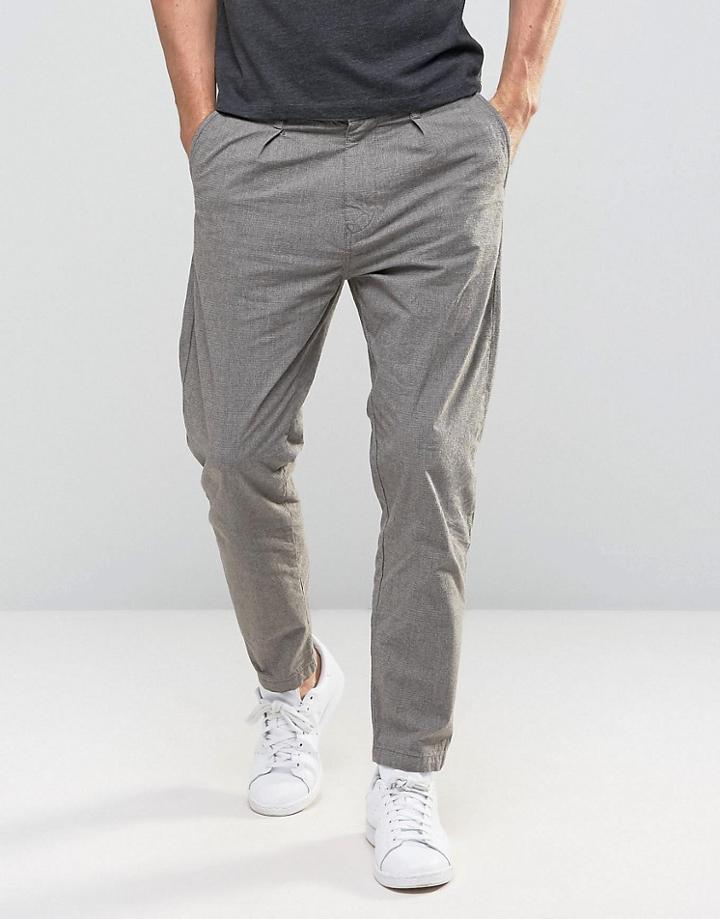 Selected Homme Pant In Tapered Fit With Stretch - Gray