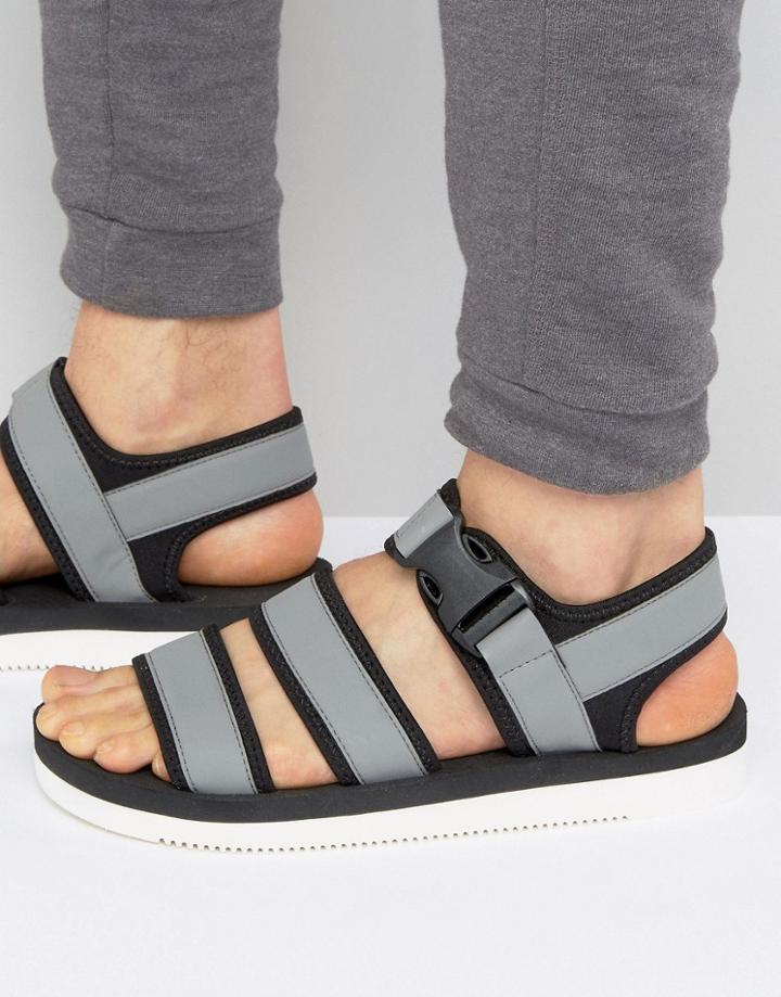 Aldo Odouart Multi Strap Sandals - Gray