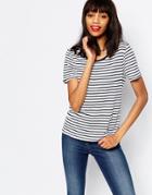 Monki Stripe T-shirt - Multi