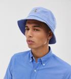 Polo Ralph Lauren Exclusive To Asos Multi Player Logo Bucket Hat In Light Blue