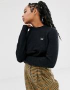 Fred Perry Crew Neck Sweater-white