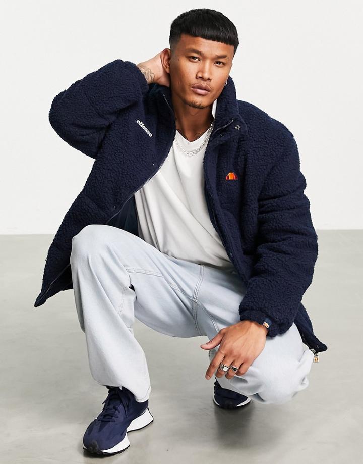 Ellesse Borg Jacket In Blue-navy