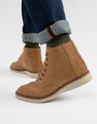 Toms Porter Water Resistant Lace Up Boots In Brown - Brown