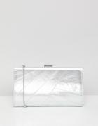 Coast Charis Shine Clutch Bag - Silver