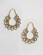 Child Of Wild Lo Hmong Hoop Earrings - Gold